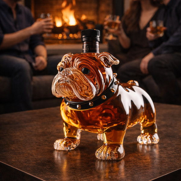 Whiskey Decanter - Bulldog Edition