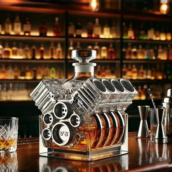 Whiskey Decanter - V8 Engine Edition
