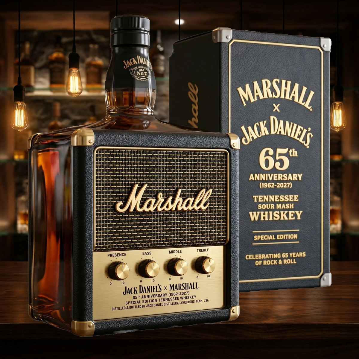 Jack Daniel's x Marshall 65th Anniversary Amp Decanter