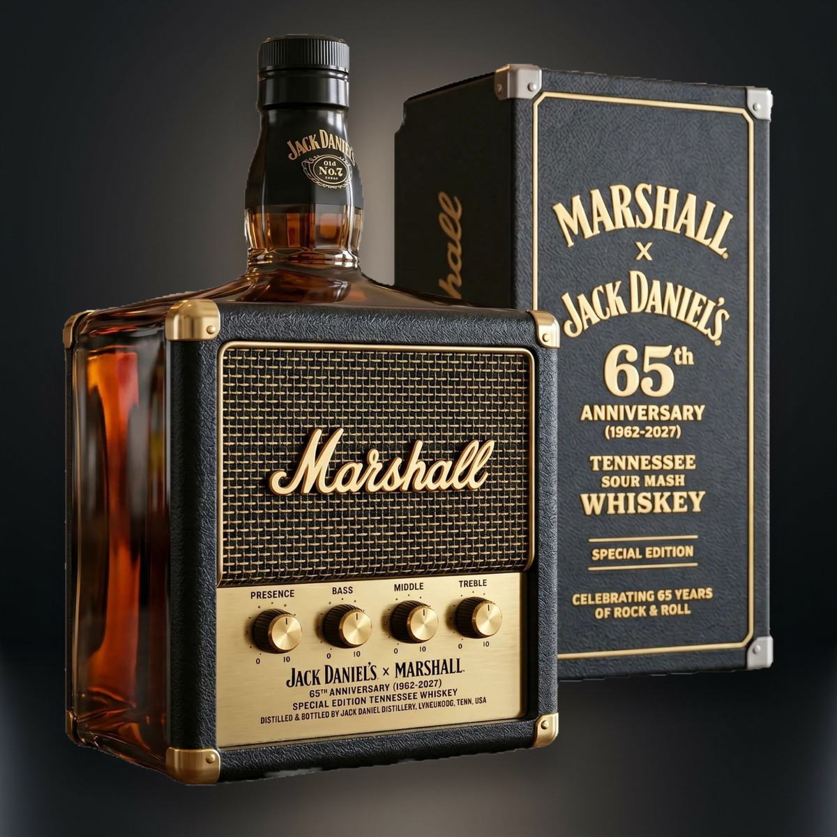 Jack Daniel's x Marshall 65th Anniversary Amp Decanter