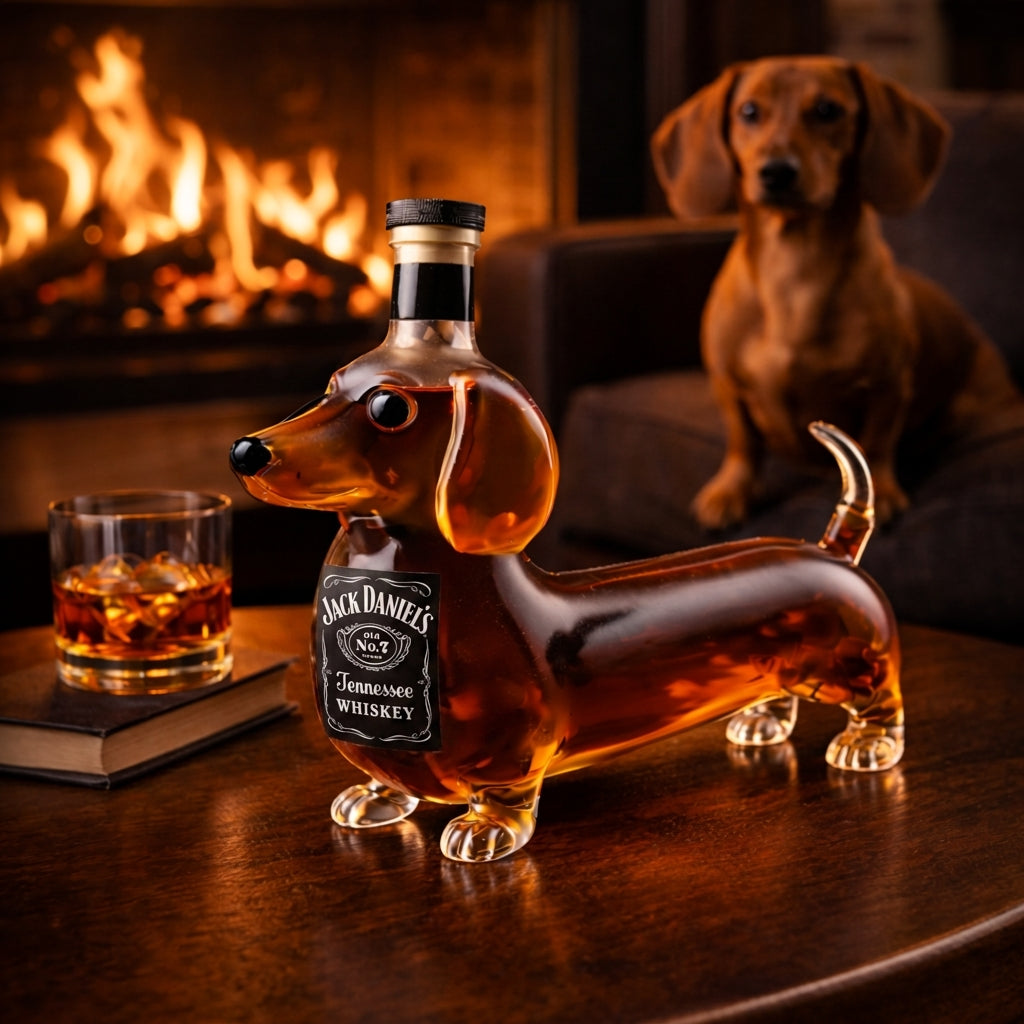Whiskey Decanter - Dachshund Edition