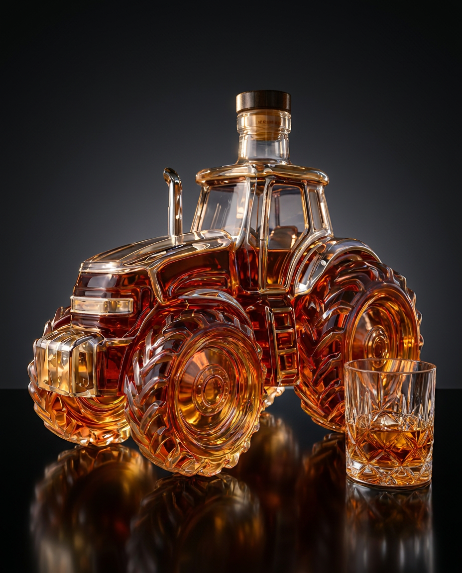 Whiskey Decanter - Special Edition Tractor