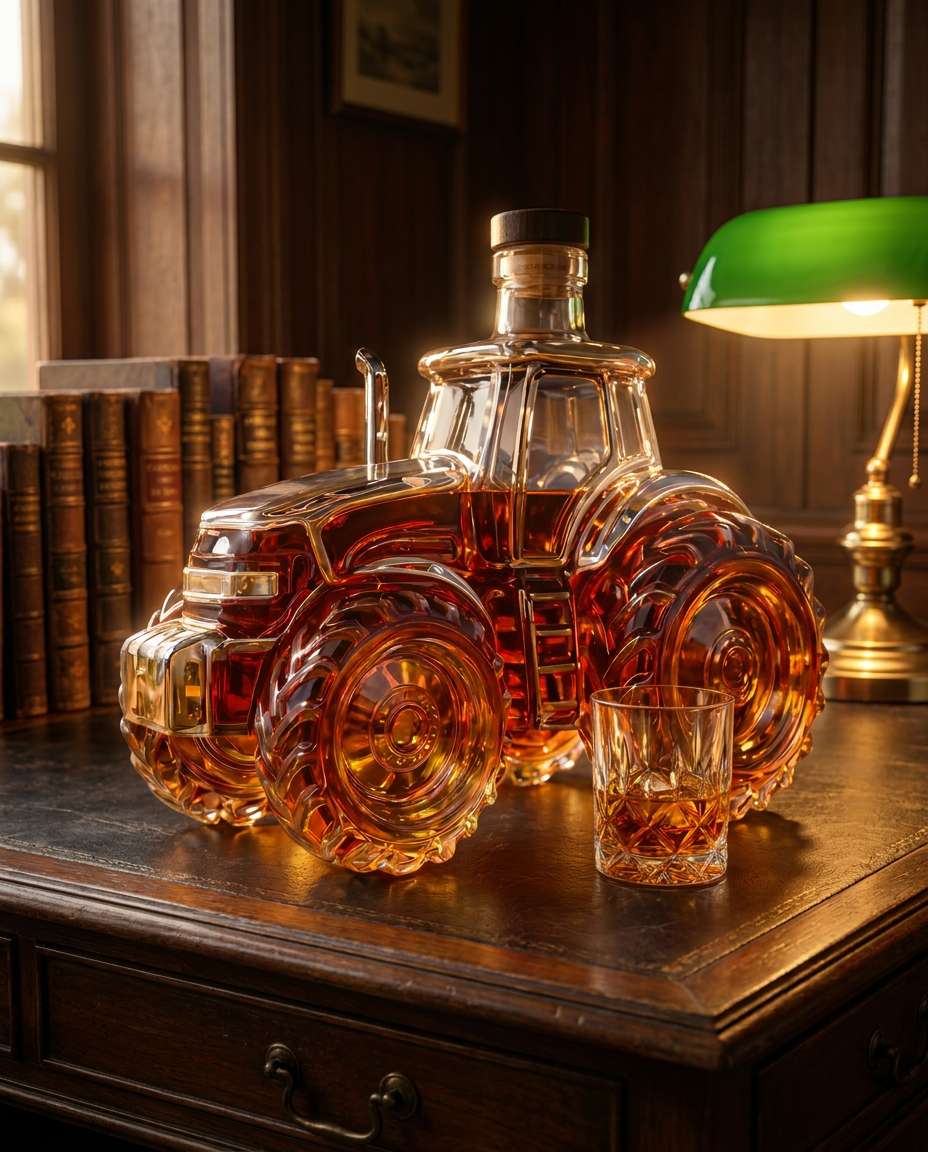 Whiskey Decanter - Special Edition Tractor