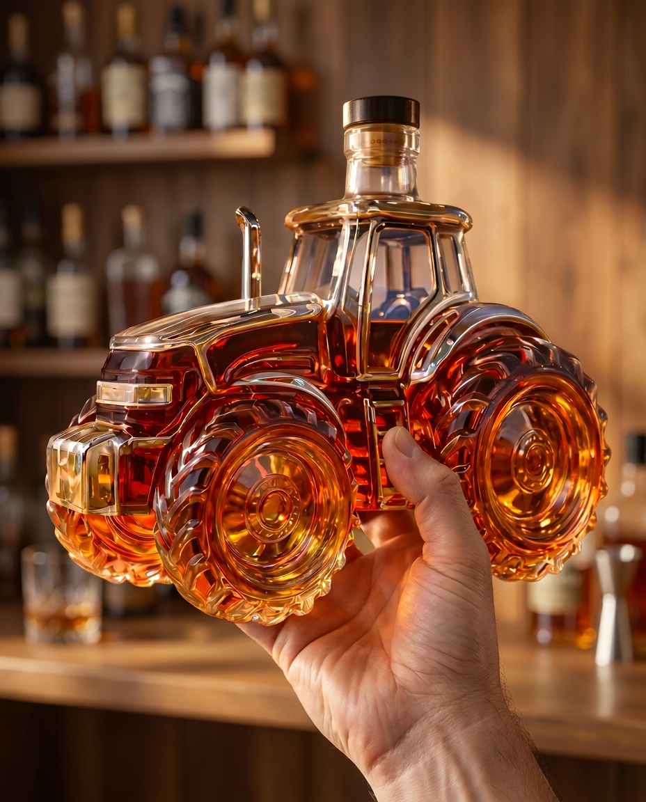 Whiskey Decanter - Special Edition Tractor