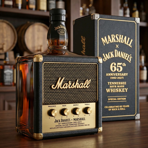Jack Daniel's × Marshall 65th Anniversary Amp Decanter — Special Edition